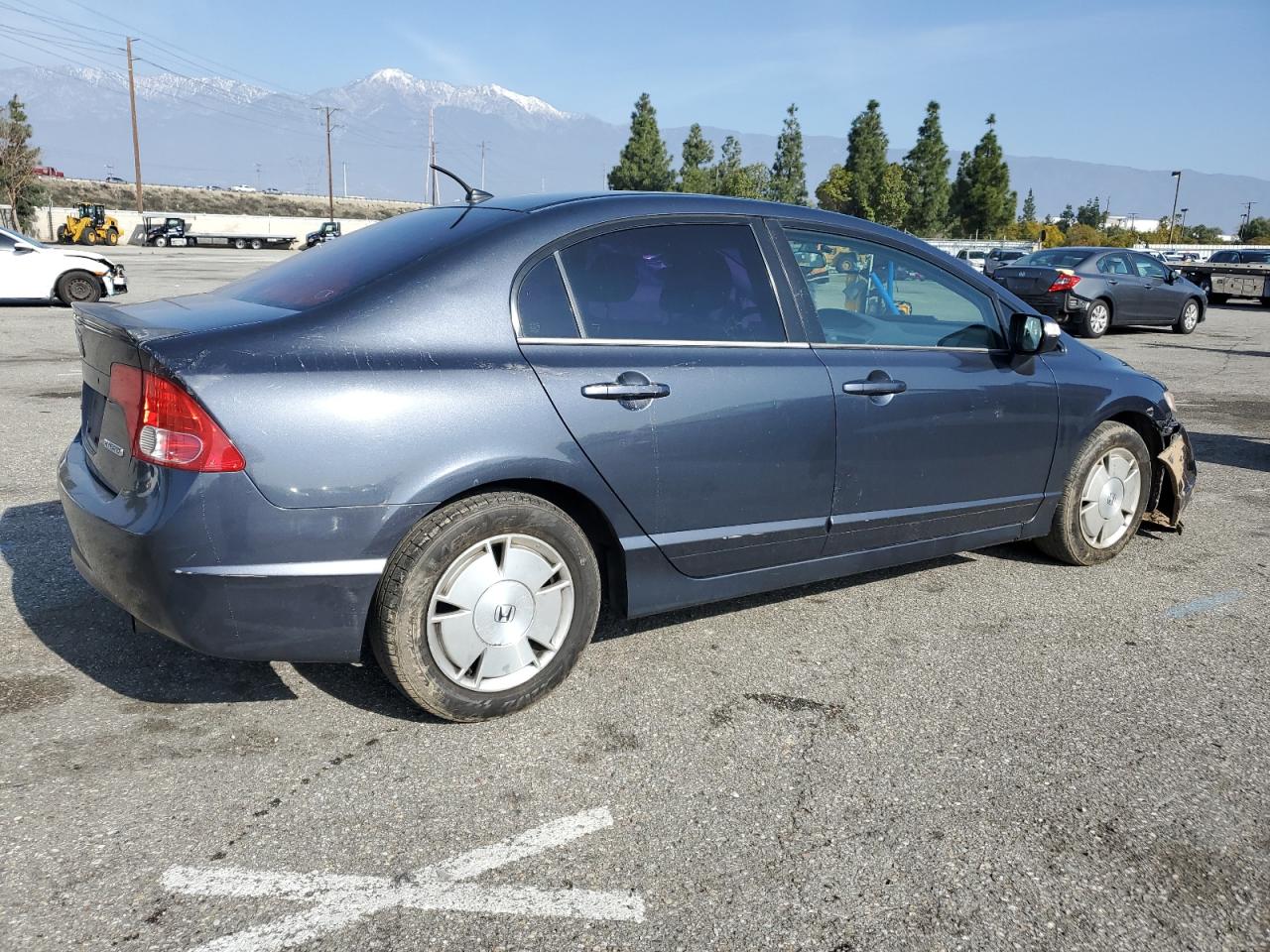 2006 Honda Civic VIN JHMFA36246S005229 Copart auction photo, front end / side damage thumbnail 3