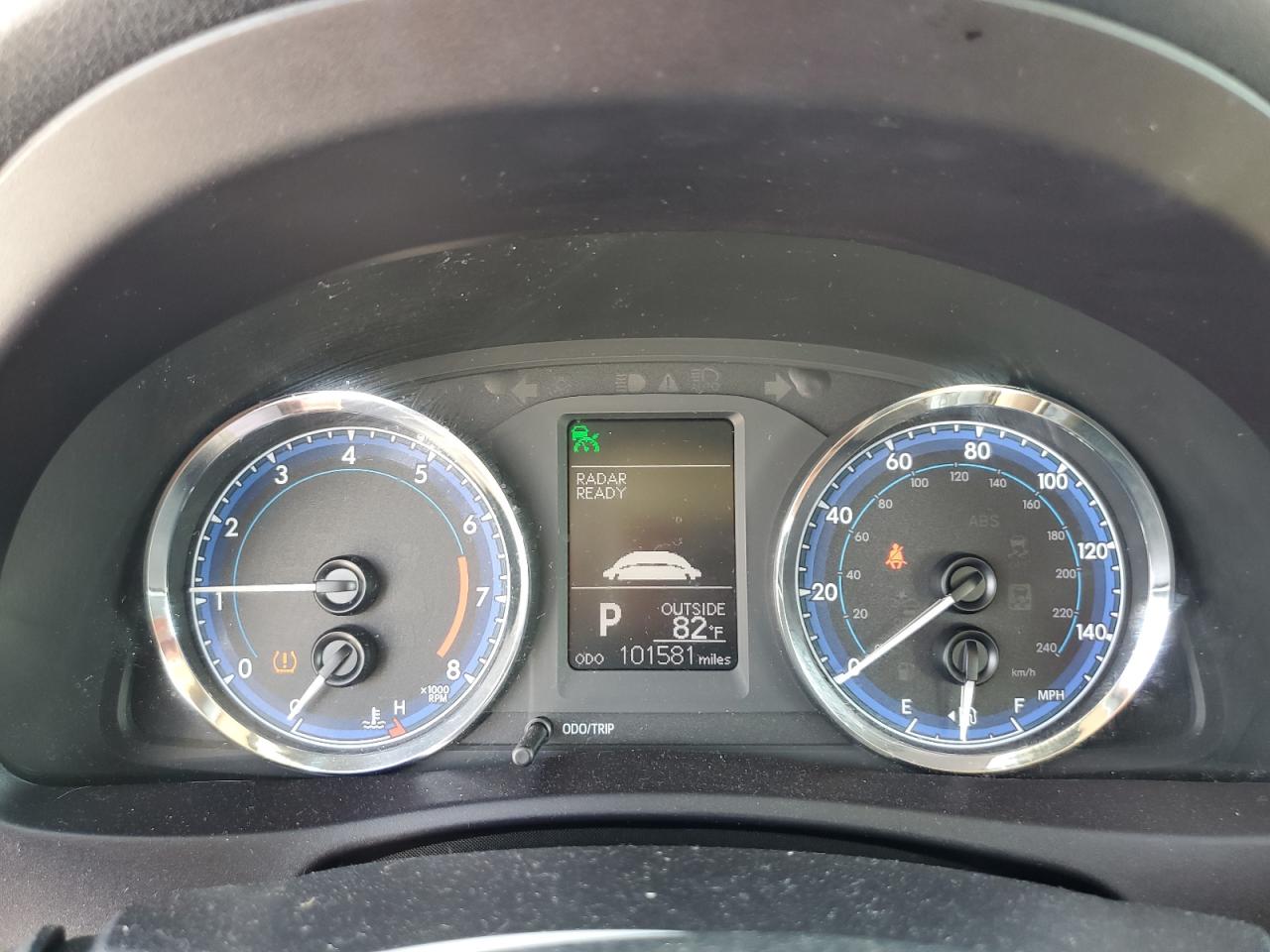 2018 Toyota Corolla VIN 5YFBURHEXJP819204 Copart auction photo, front end damage thumbnail 9