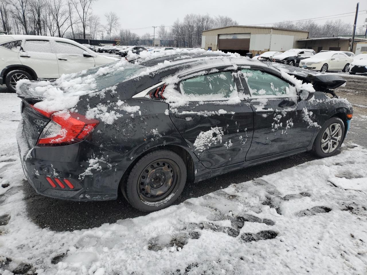 2017 Honda Civic VIN 2HGFC2F56HH529414 Copart auction photo, front end damage thumbnail 3