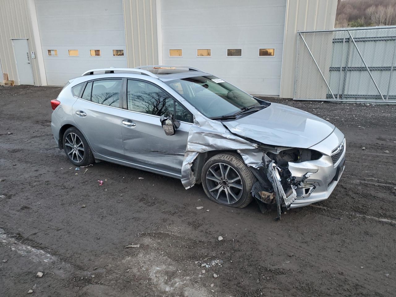 2017 Subaru Impreza VIN 4S3GTAT64H3746537 Copart auction photo, front end / side damage thumbnail 4