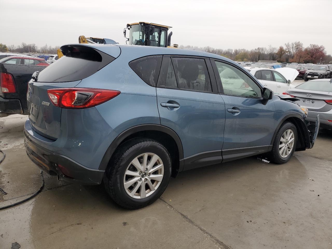 2015 Mazda CX-5 VIN JM3KE2CY7F0505833 Copart auction photo, front end damage thumbnail 3