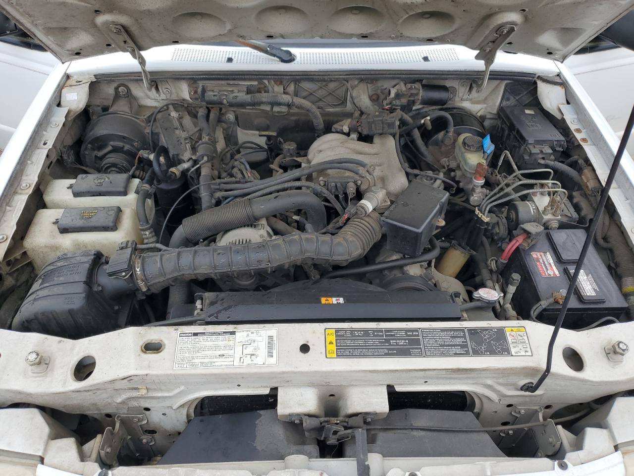 2001 Mazda B-series VIN 4F4YR16U51TM07750 Copart auction photo, front end / rear end damage thumbnail 11