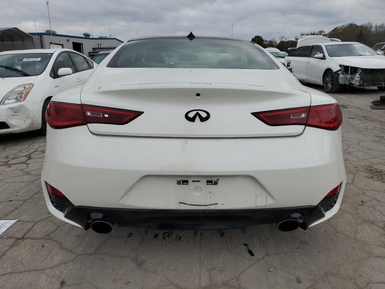 2018 Infiniti Q60 VIN JN1EV7EL0JM390338 Copart auction photo, front end damage thumbnail 6