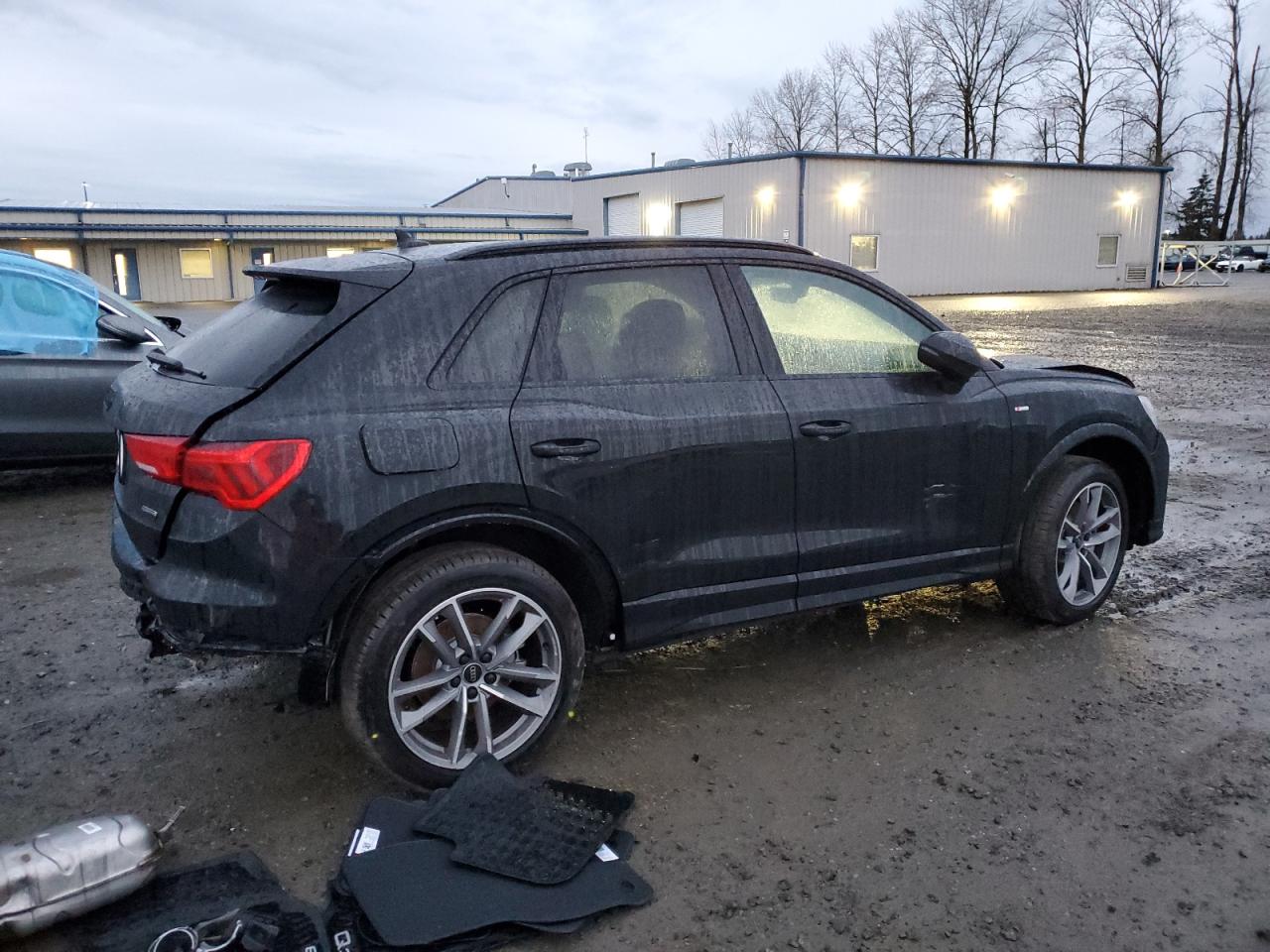 2024 Audi Q3 VIN WA1DECF37R1147522 Copart auction photo, all over damage thumbnail 3