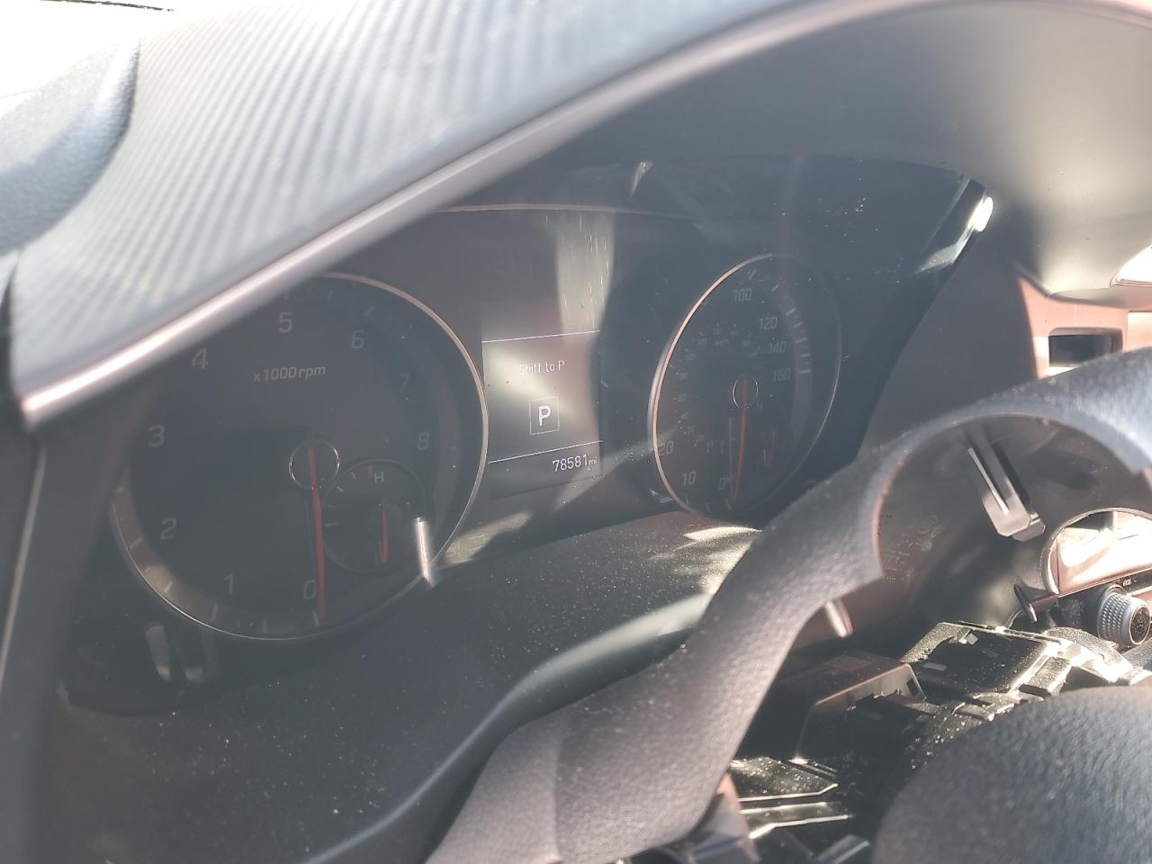 2020 Hyundai Elantra VIN KMHD04LB9LU954812 Copart auction photo, side / front end damage thumbnail 9