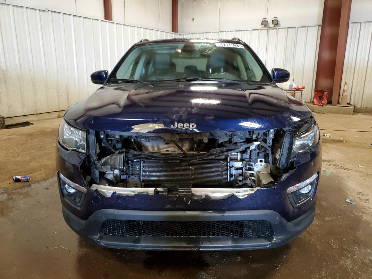 2019 Jeep Compass VIN 3C4NJDBB4KT602477 Copart auction photo, front end / mechanical damage thumbnail 5