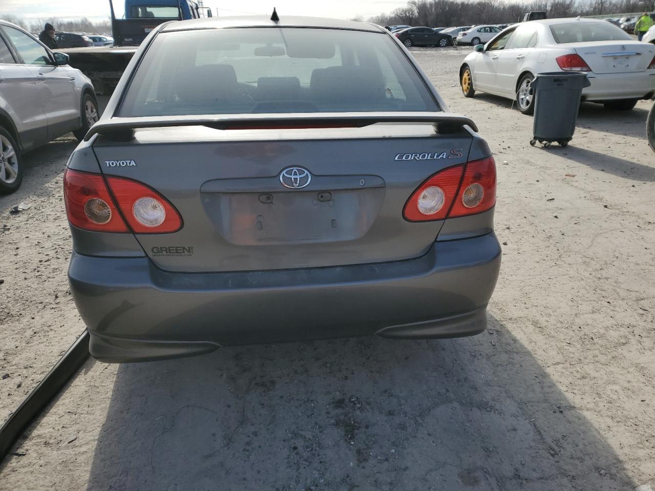 2007 Toyota Corolla VIN 1NXBR32E47Z853122 Copart auction photo, side damage thumbnail 6