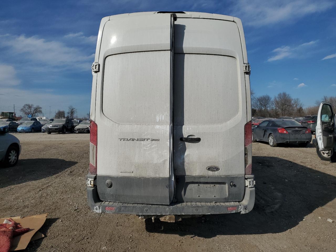 2017 Ford Transit VIN 1FTBW3XG0HKB22210 Copart auction photo, rear end / side damage thumbnail 6