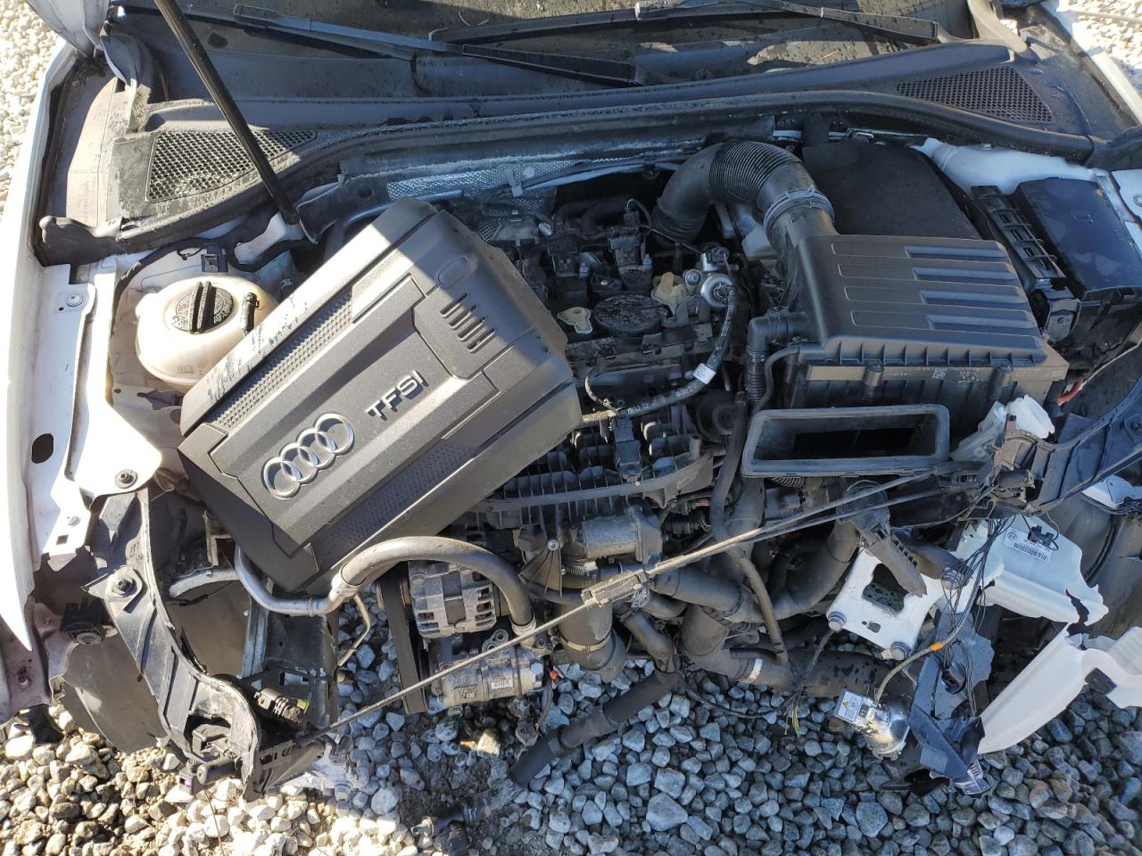2016 Audi A3 VIN WAUC7GFF4G1072494 Copart auction photo, front end / undercarriage damage thumbnail 11