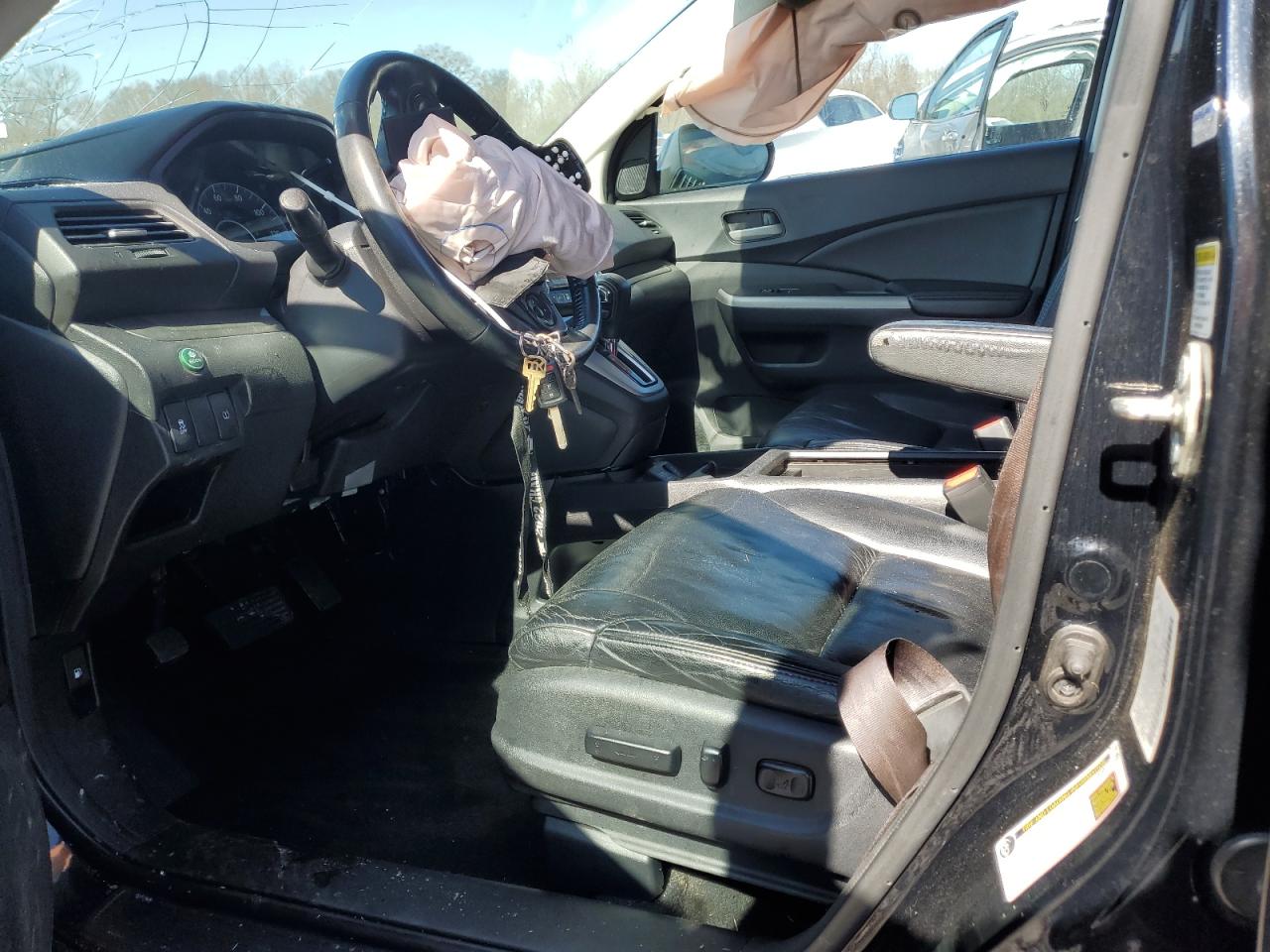 2014 Honda CR-V VIN 2HKRM3H70EH507733 Copart auction photo, rollover damage thumbnail 7