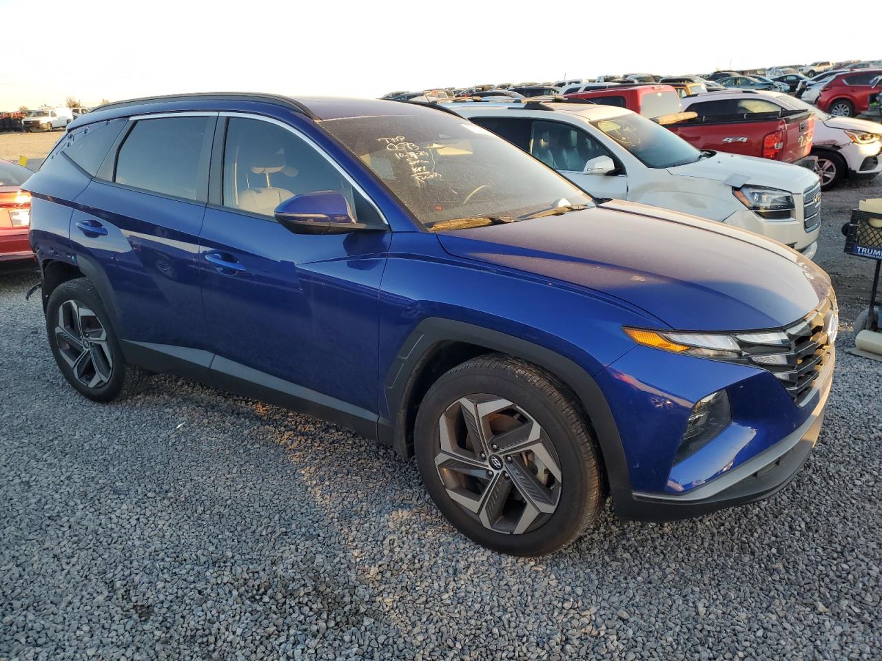 2023 Hyundai Tucson VIN 5NMJF3AE2PH200693 Copart auction photo, all over damage thumbnail 4