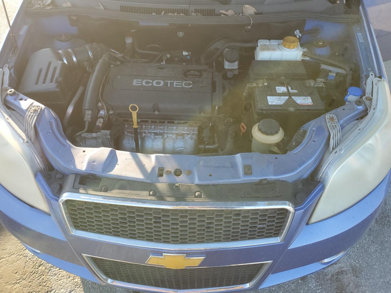2009 Chevrolet Aveo VIN KL1TG66E89B299356 Copart auction photo, front end damage thumbnail 13