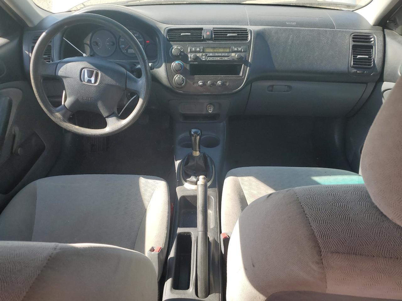 2001 Honda Civic VIN 2HGES15271H568471 Copart auction photo, side damage thumbnail 8
