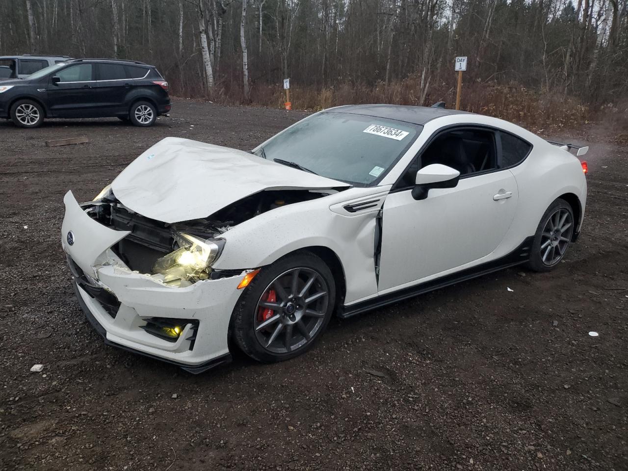 2018 Subaru BRZ VIN JF1ZCAC14J9601956