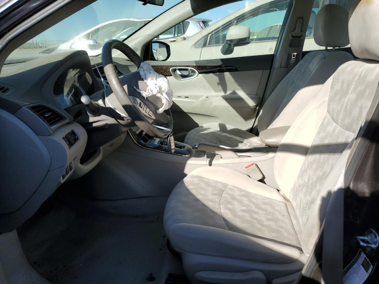 2013 Nissan Sentra VIN 3N1AB7AP6DL607258 Copart auction photo, front end damage thumbnail 7