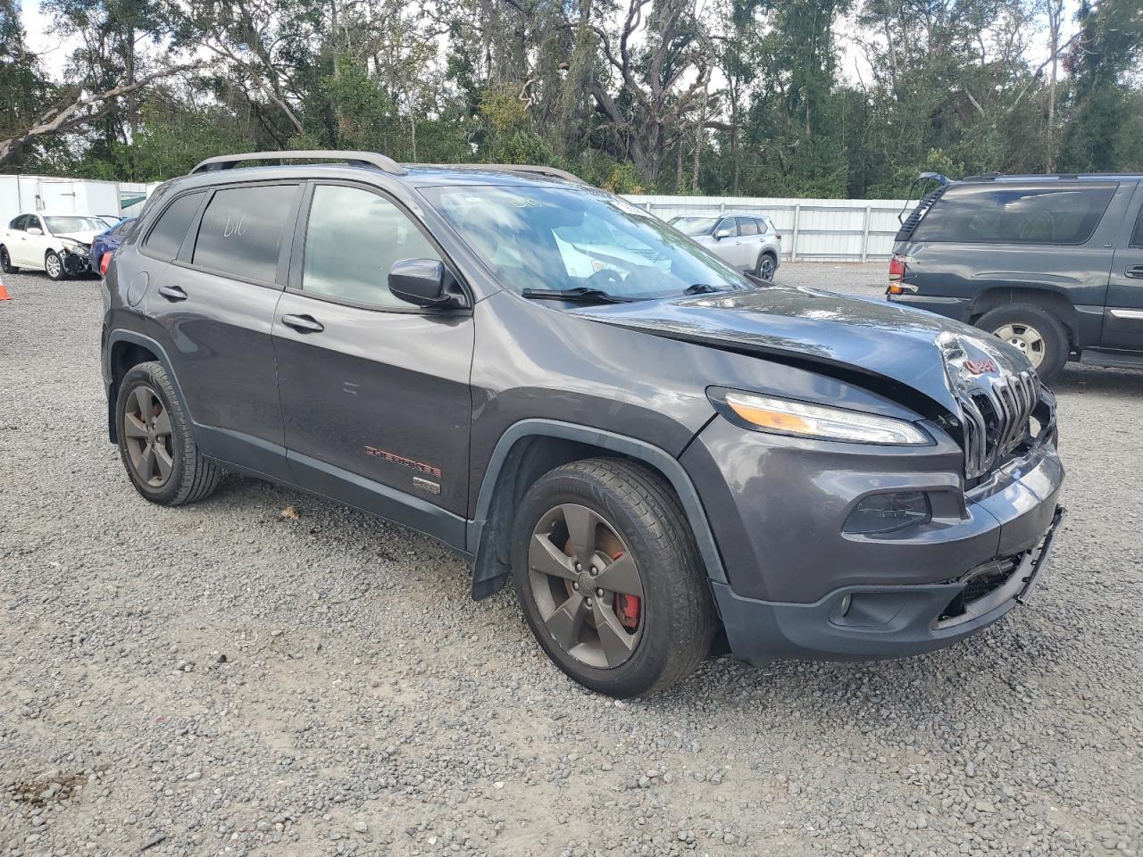 2016 Jeep Grand Cherokee VIN 1C4PJMCS9GW267967 Copart auction photo, front end / water/flood damage thumbnail 4