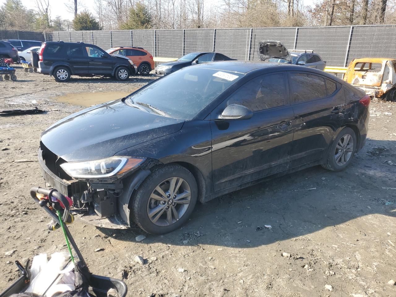 2018 Hyundai Elantra VIN 5NPD84LF6JH232012