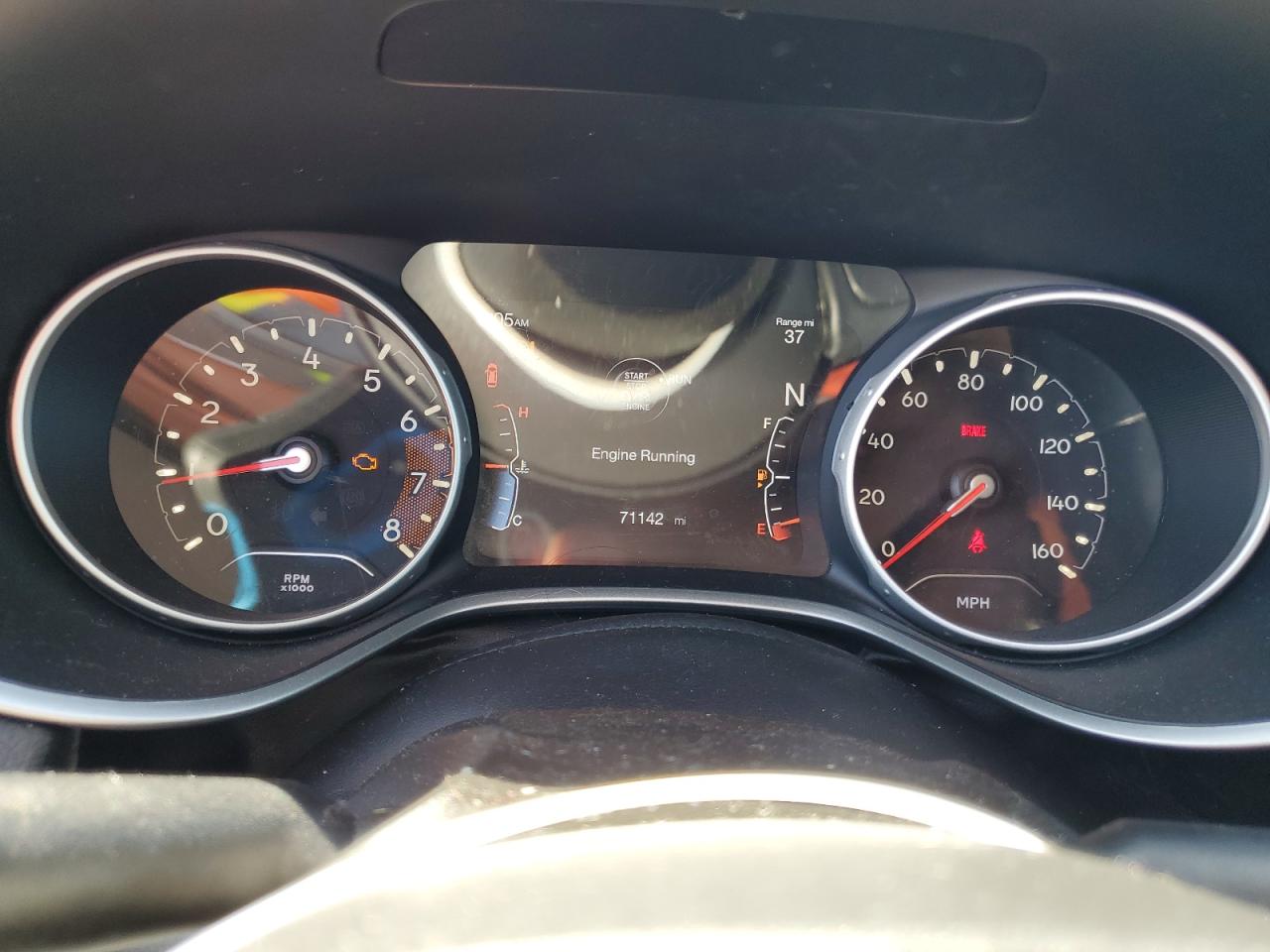 2018 Jeep Compass VIN 3C4NJCCB2JT193273 Copart auction photo, front end / side damage thumbnail 9