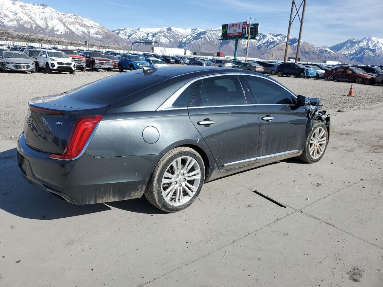 2018 Cadillac XTS VIN 2G61N5S34J9157583 Copart auction photo, front end damage thumbnail 3