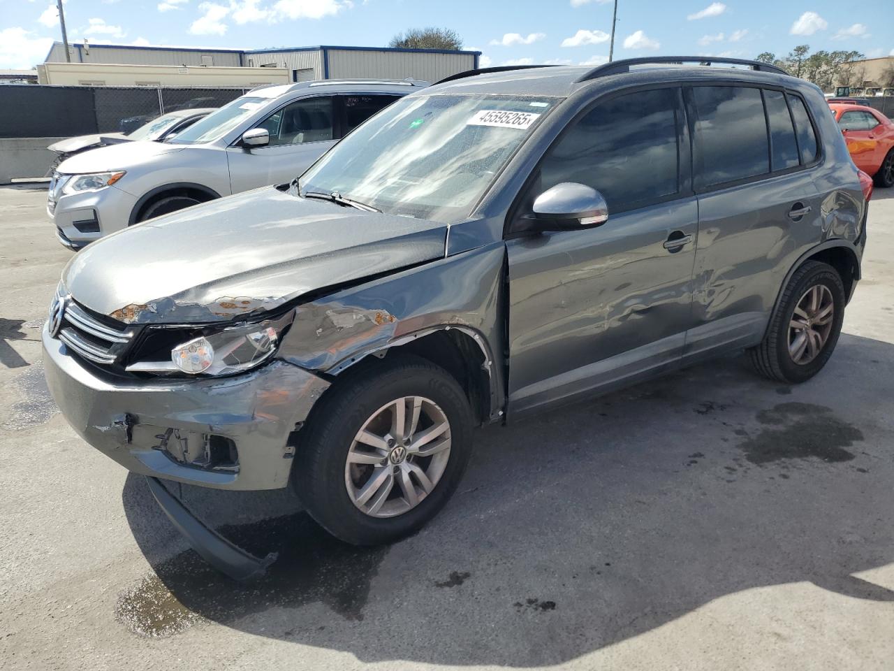 2015 Volkswagen Tiguan VIN WVGAV7AX0FW611433