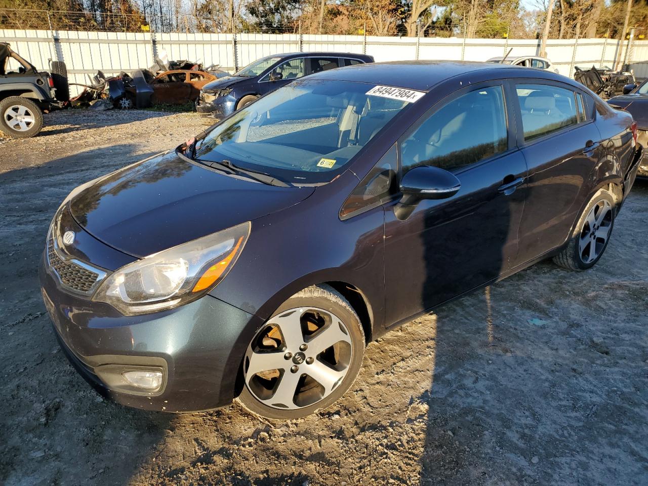 2012 KIA Rio VIN KNADN4A32C6074747