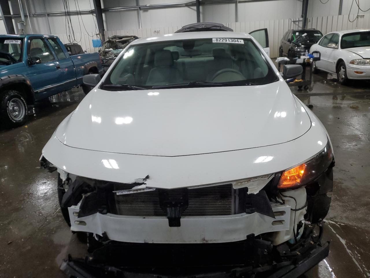 2018 Chevrolet Malibu VIN 1G1ZC5ST4JF160814 Copart auction photo, front end / rear end damage thumbnail 5