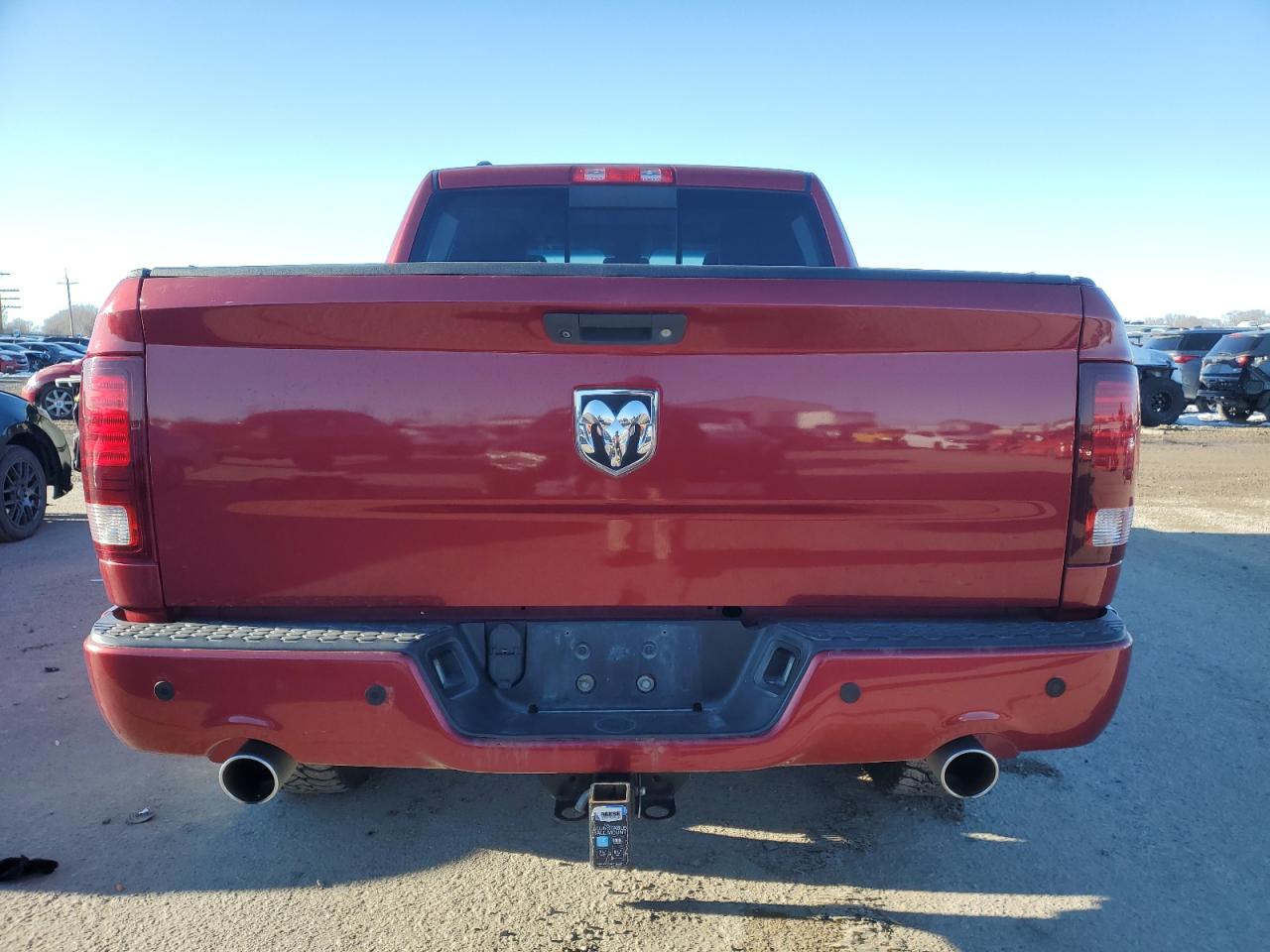 2013 RAM 1500 VIN 1C6RR7MT8DS566354 Copart auction photo, front end damage thumbnail 6
