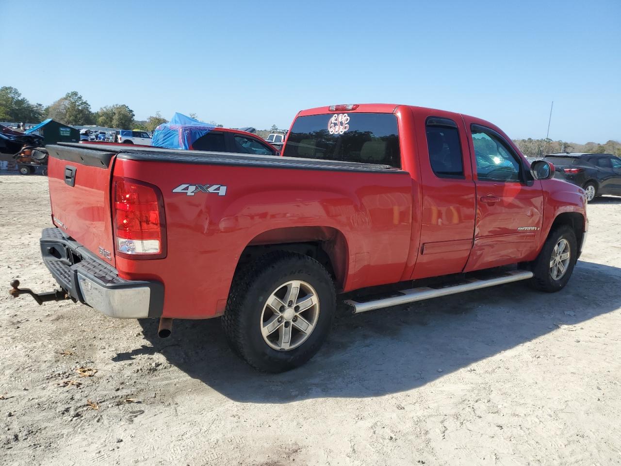 2009 GMC Sierra VIN 1GTEK39J29Z147443 Copart auction photo, side damage thumbnail 3