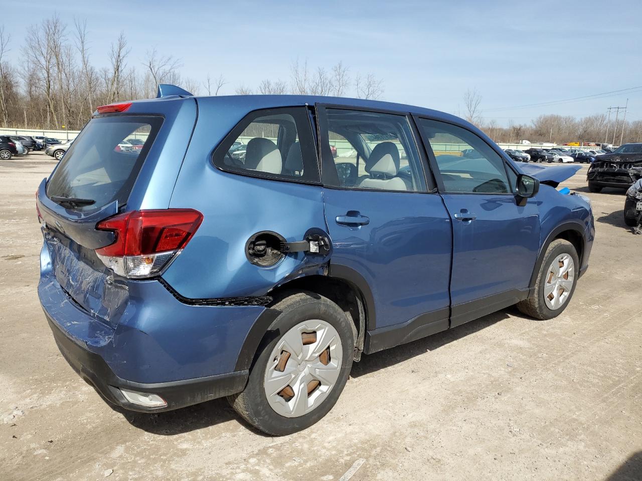 2021 Subaru Forester VIN JF2SKAAC0MH493351 Copart auction photo, rear end / front end damage thumbnail 3