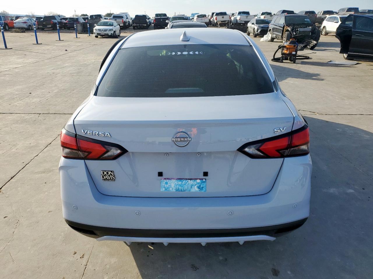 2024 Nissan Versa VIN 3N1CN8EVXRL881780 Copart auction photo, side damage thumbnail 6