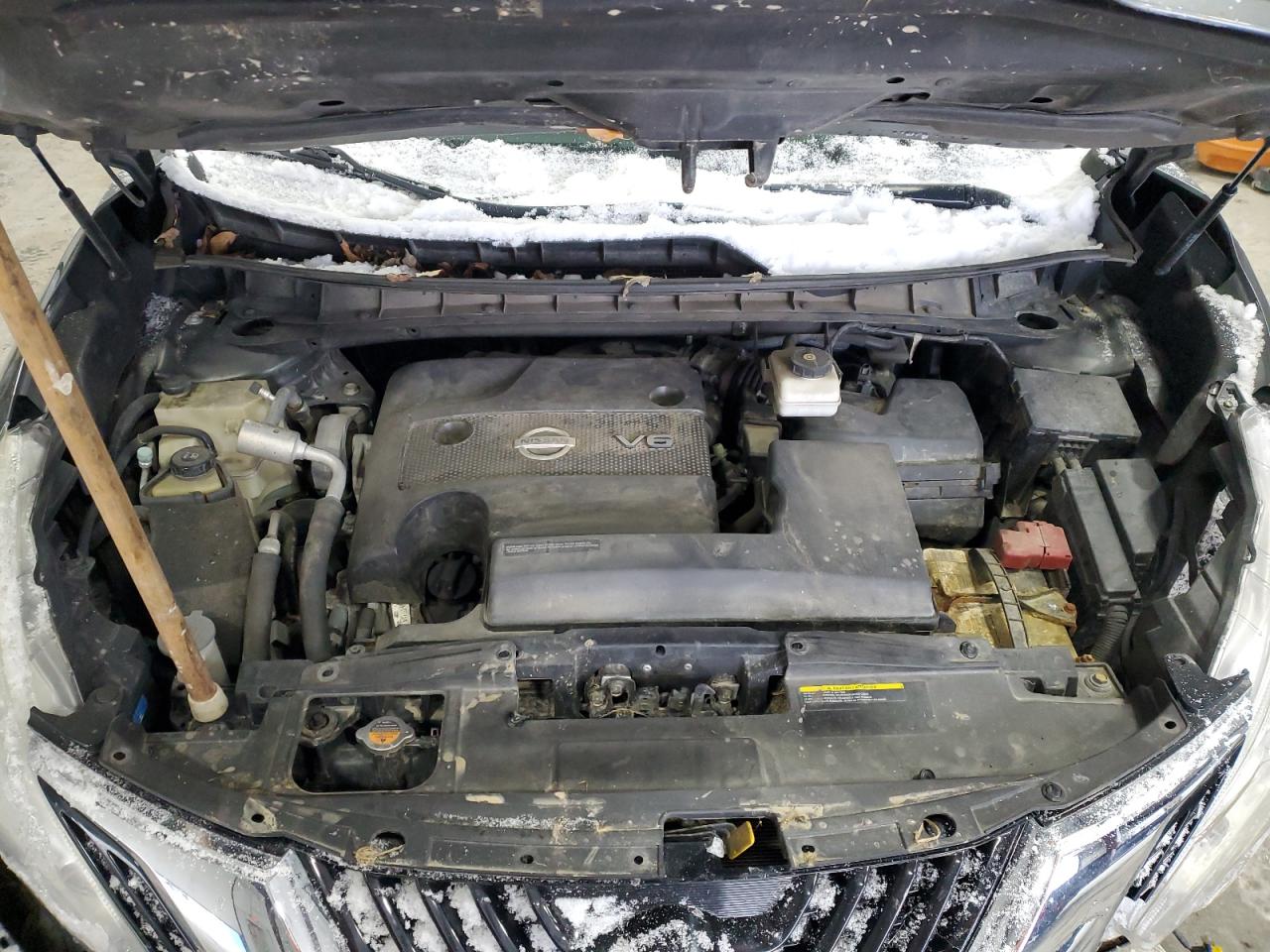 2017 Nissan Murano VIN 5N1AZ2MHXHN132778 Copart auction photo, front end / rear end damage thumbnail 11