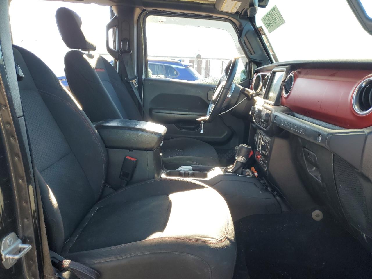 2018 Jeep Wrangler VIN 1C4HJXFG5JW183889 Copart auction photo, front end / side damage thumbnail 7
