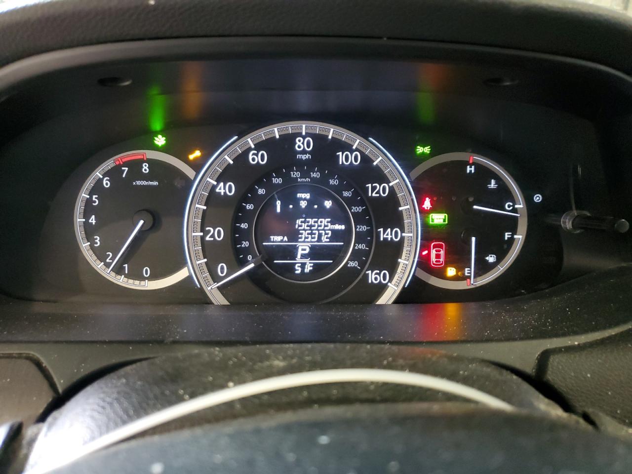 2014 Honda Accord VIN 1HGCR2F86EA082606 Copart auction photo, front end / minor dent/scratches damage thumbnail 9