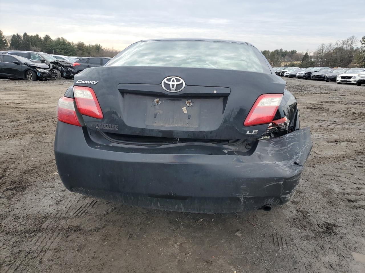 2008 Toyota Camry VIN 4T1BE46K68U261725 Copart auction photo, rear end / minor dent/scratches damage thumbnail 6