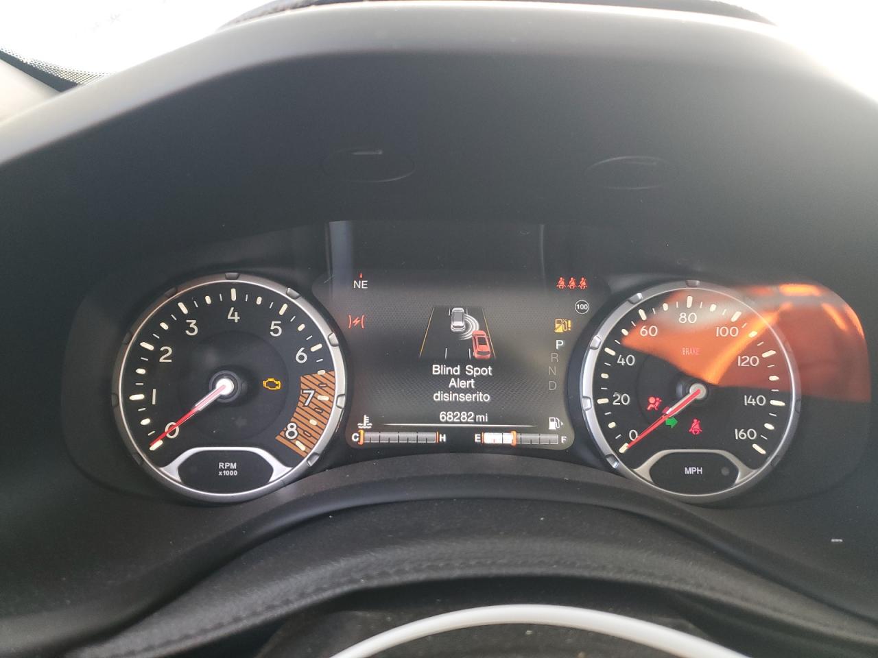 2019 Jeep Renegade VIN ZACNJBD17KPK12728 Copart auction photo, front end damage thumbnail 9