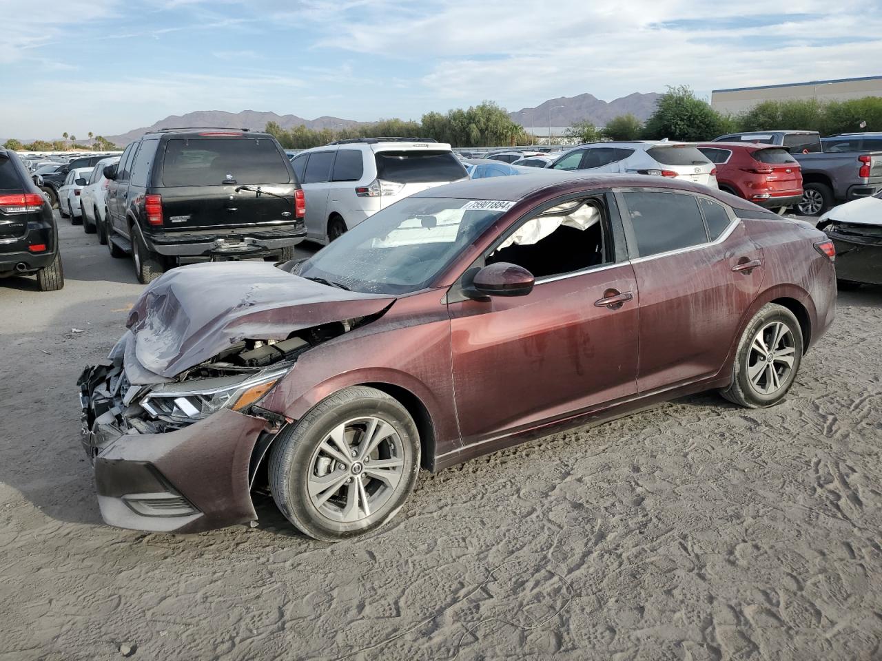 2022 Nissan Sentra VIN 3N1AB8CV8NY217624