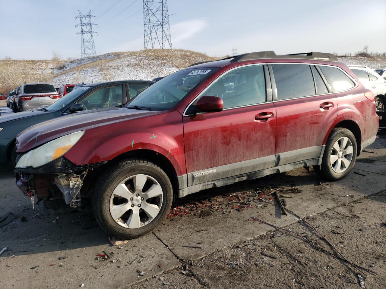 2011 Subaru Outback VIN 4S4BRBCC0B1393068