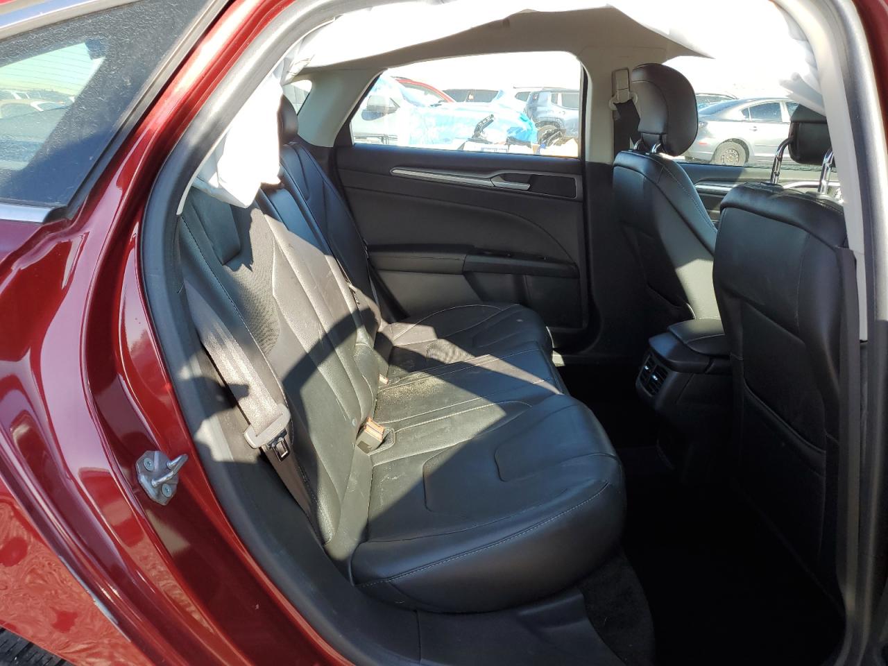2014 Ford Fusion VIN 3FA6P0D98ER345501 Copart auction photo, side damage thumbnail 10