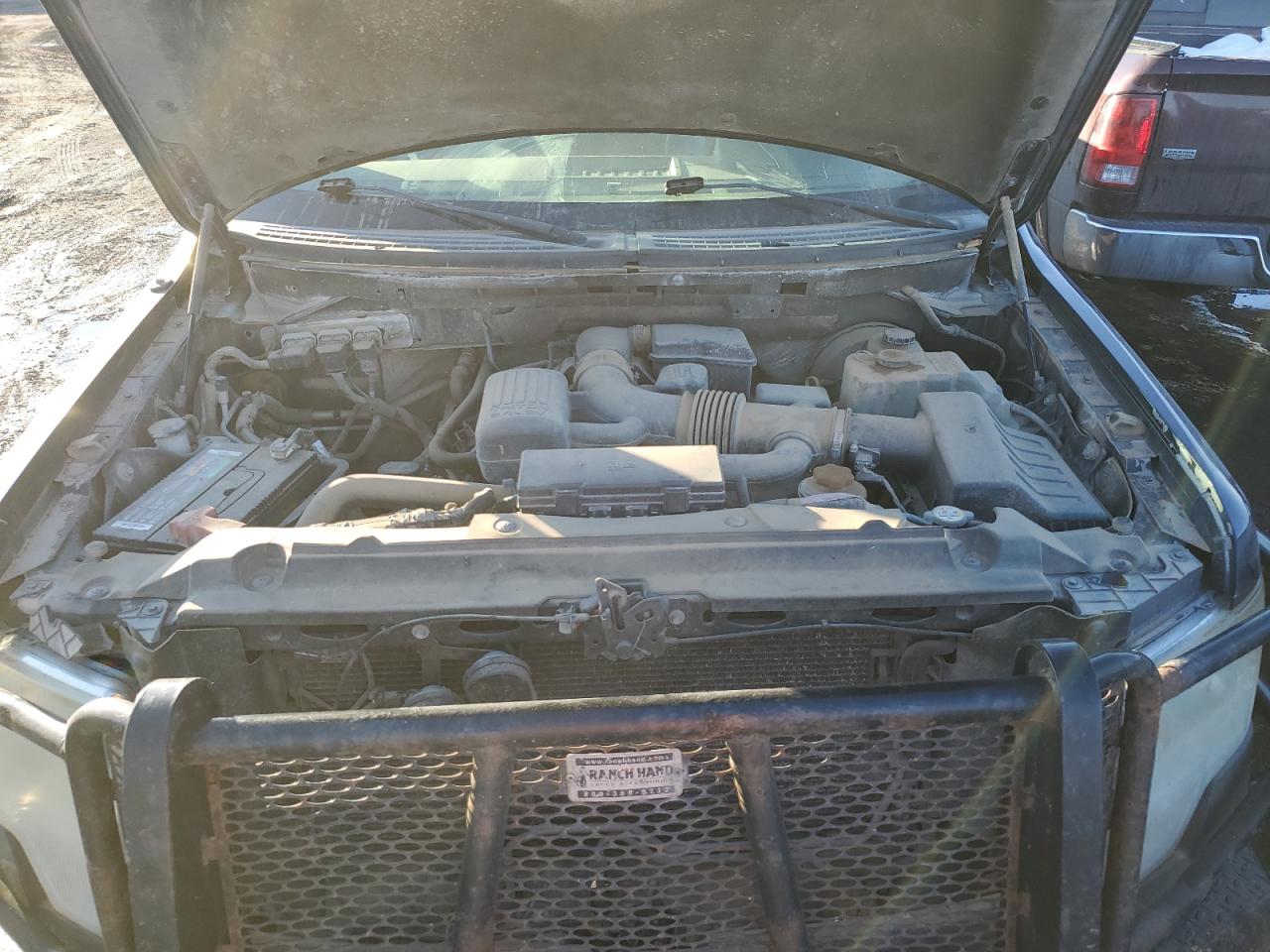 2009 Ford F-150 VIN 1FTPX14V59FA01595 Copart auction photo, front end damage thumbnail 11