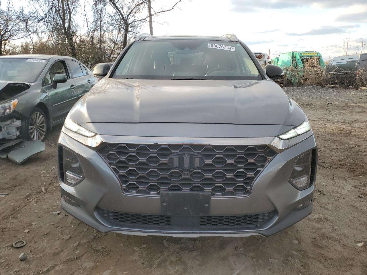 2020 Hyundai Santa Fe VIN 5NMS5CAD4LH165356 Copart auction photo, rear end damage thumbnail 5