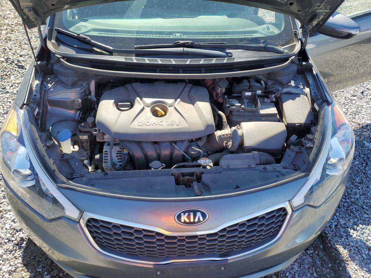 2016 KIA Forte VIN KNAFX4A68G5522935 Copart auction photo, rear end damage thumbnail 11