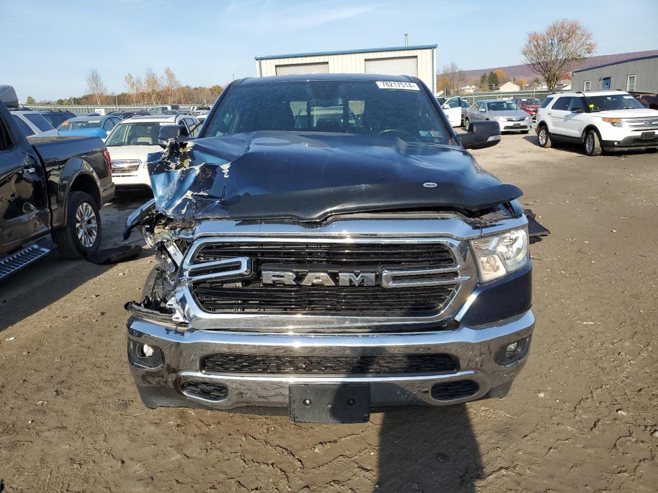 2019 RAM 1500 VIN 1C6SRFFT4KN853243 Copart auction photo, front end damage thumbnail 5