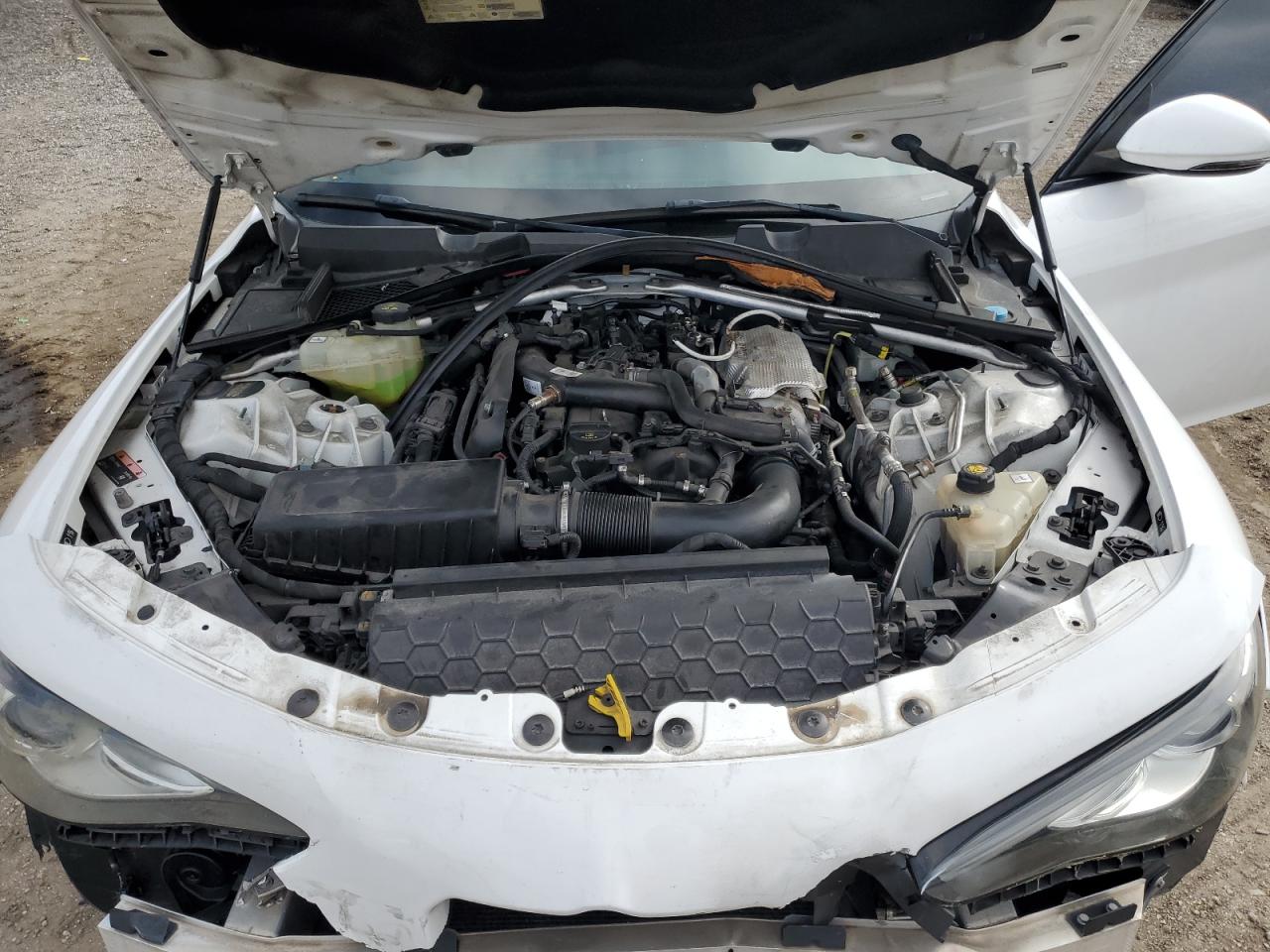 2018 Alfa Romeo Giulia VIN ZARFAECN8J7567812 Copart auction photo, front end / water/flood damage thumbnail 11