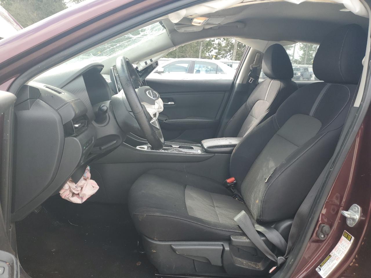 2021 Nissan Sentra VIN 3N1AB8CV8MY249729 Copart auction photo, all over damage thumbnail 7