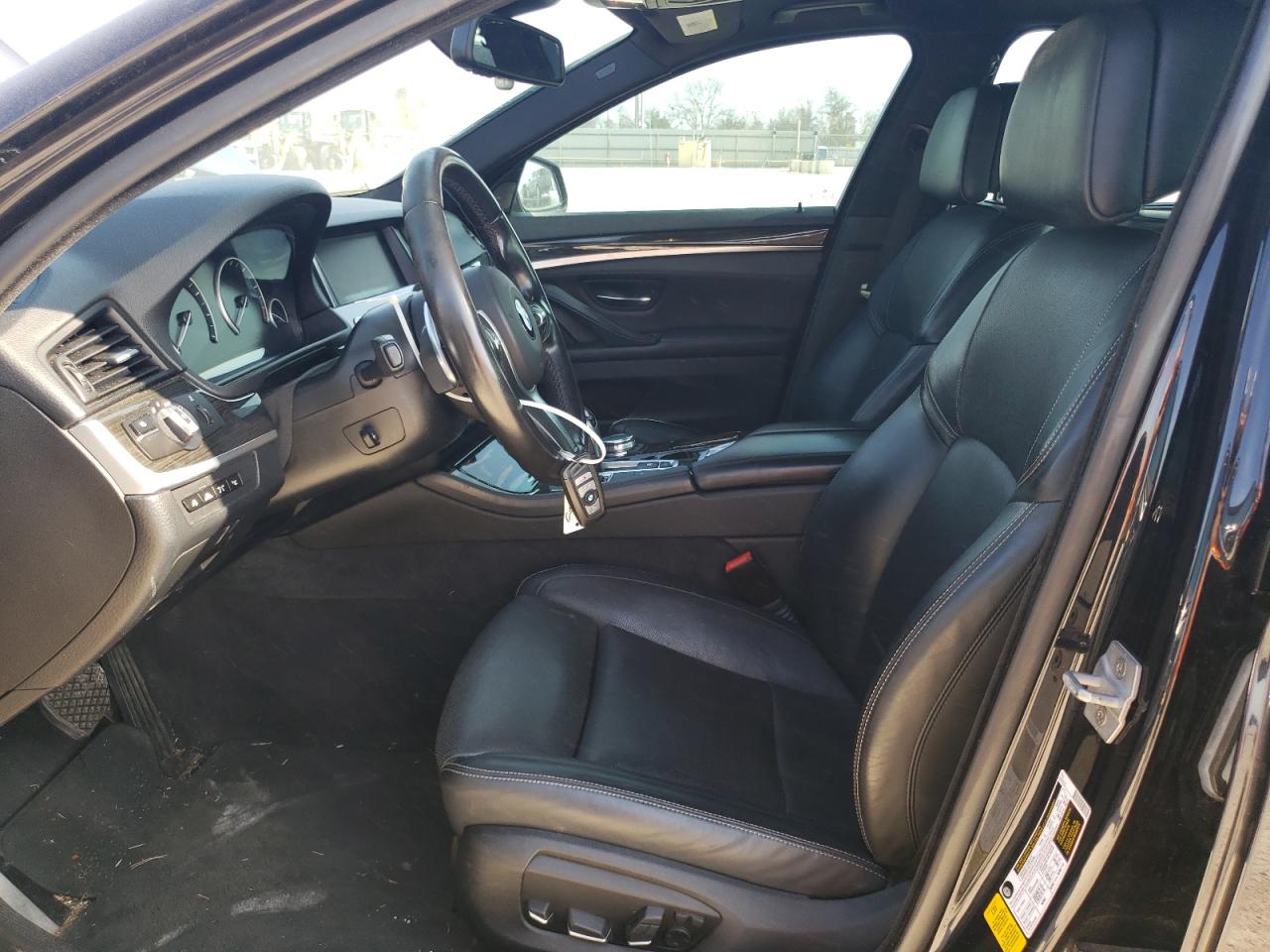 2016 BMW 5er VIN WBA5B1C53GG131791 Copart auction photo, rear end damage thumbnail 7