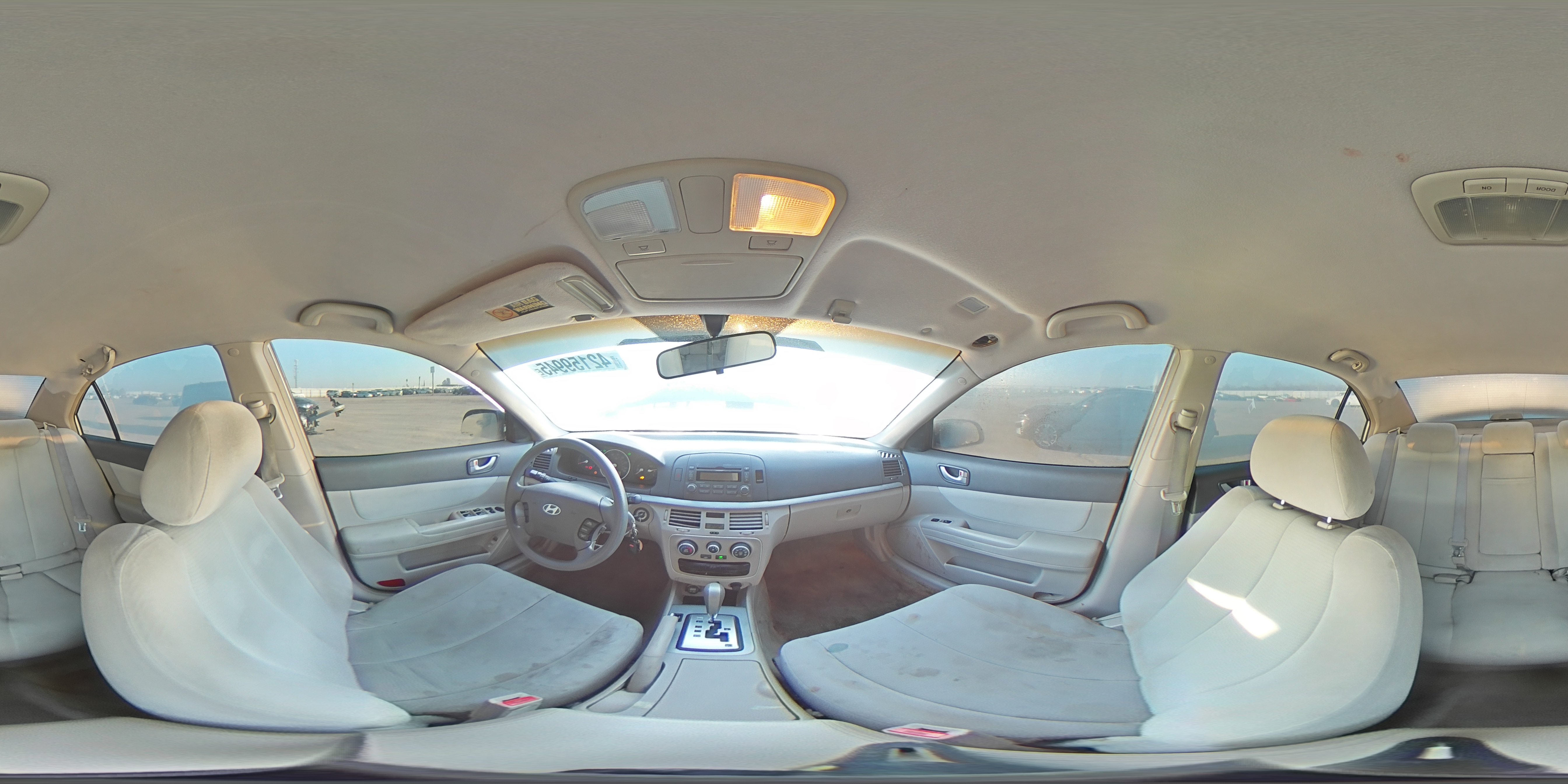 2008 Hyundai Sonata VIN 5NPET46C38H320787 Copart auction photo, front end damage thumbnail 13