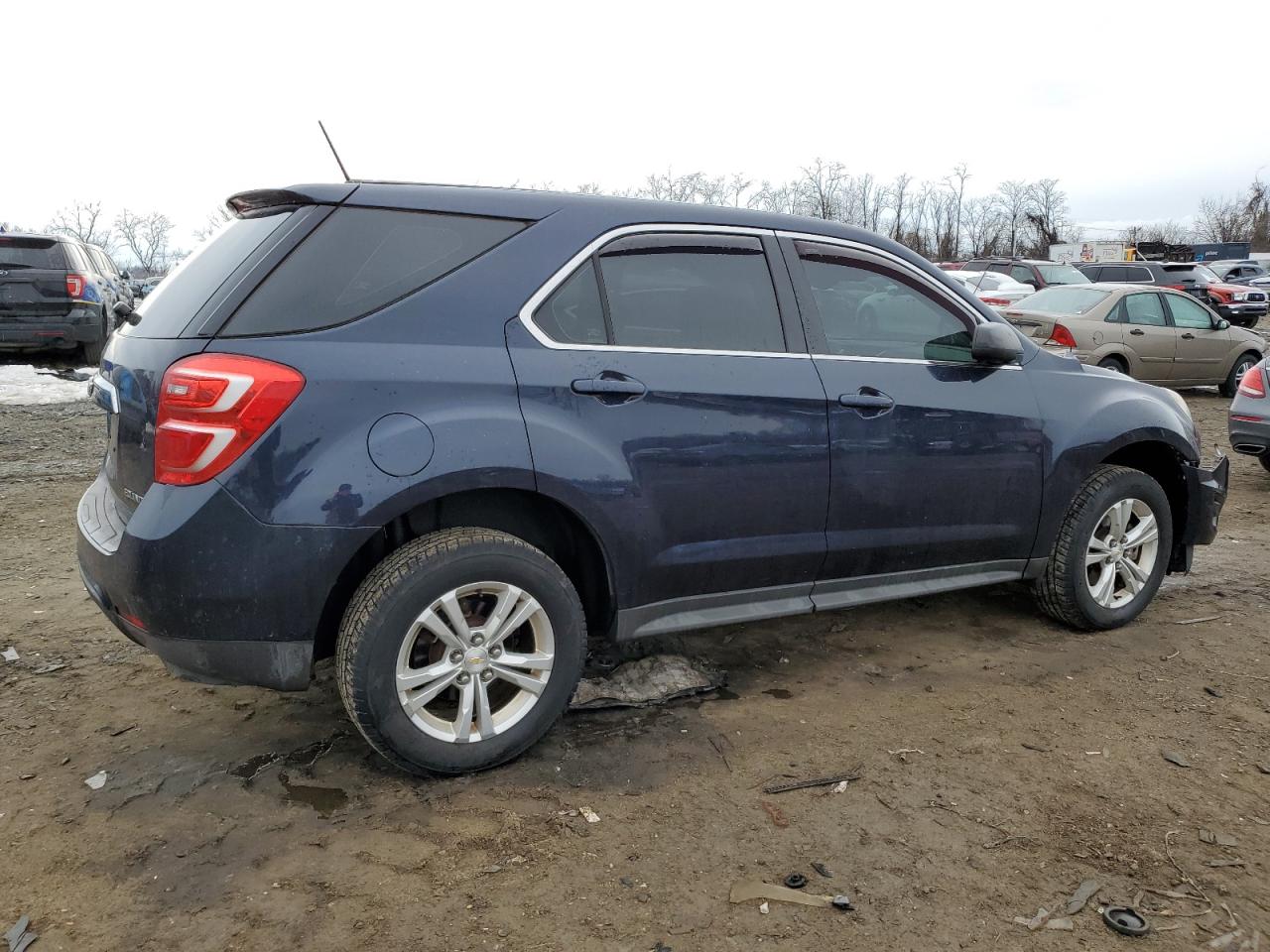 2016 Chevrolet Equinox VIN 2GNALBEKXG1114689 Copart auction photo, front end damage thumbnail 3