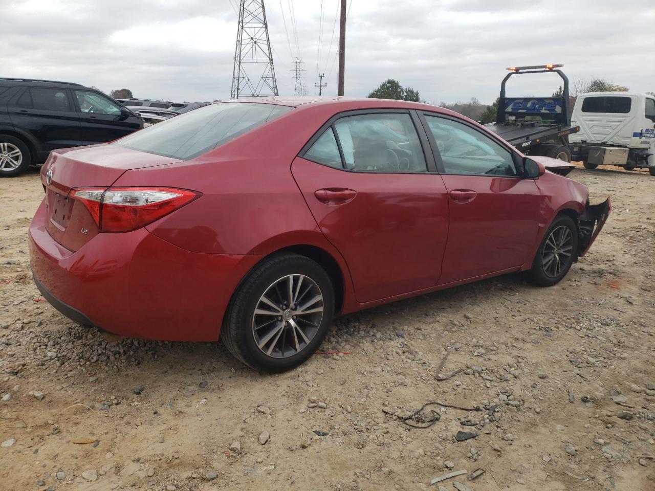 2016 Toyota Corolla VIN 5YFBURHE1GP531032 Copart auction photo, front end damage thumbnail 3
