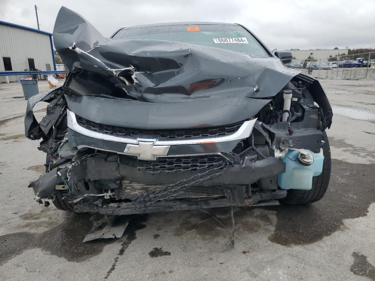 2015 Chevrolet Malibu VIN 1G11C5SL3FF101015 Copart auction photo, front end / side damage thumbnail 5