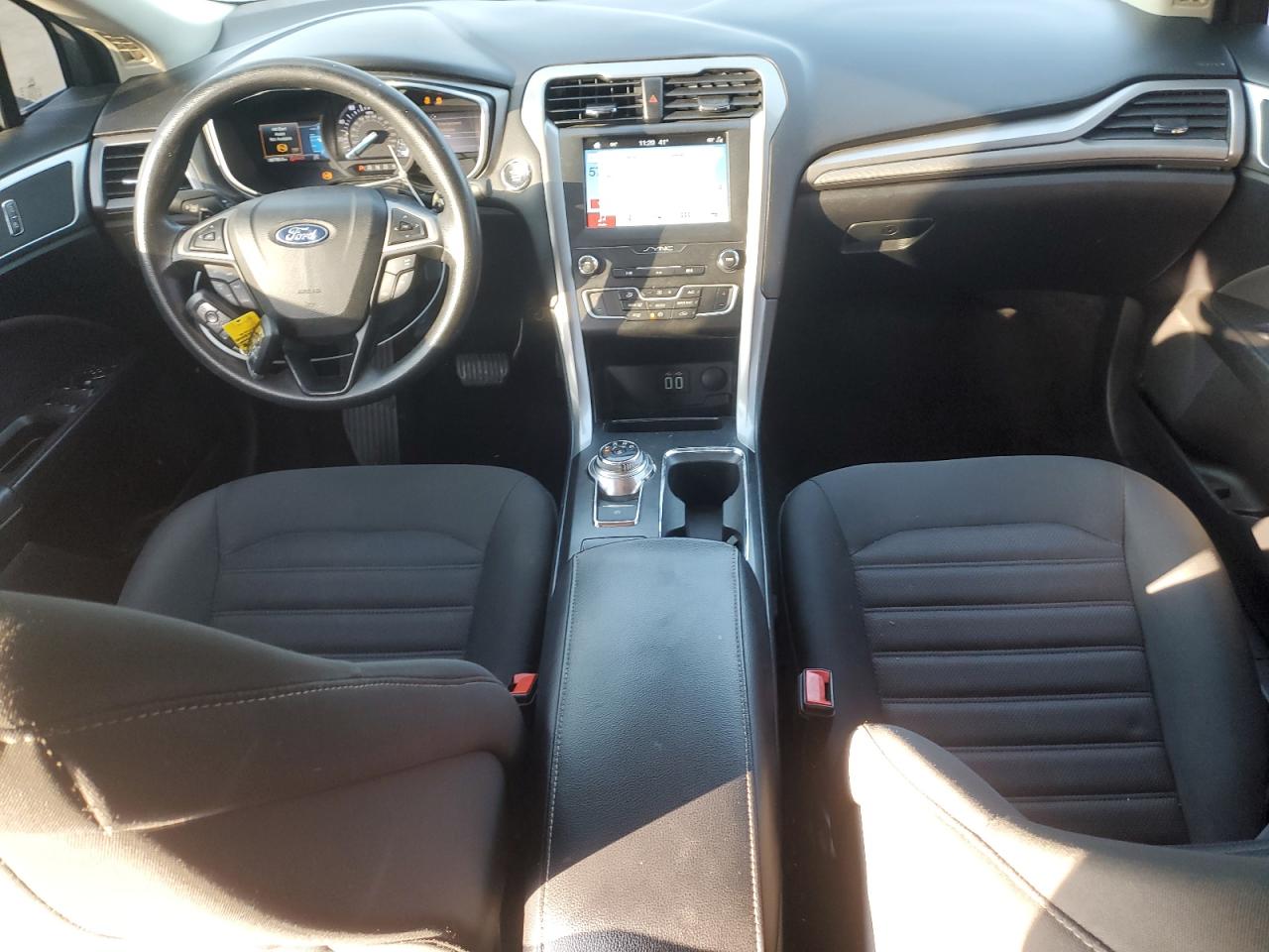 2019 Ford Fusion VIN 3FA6P0HD4KR114623 Copart auction photo, rear end damage thumbnail 8